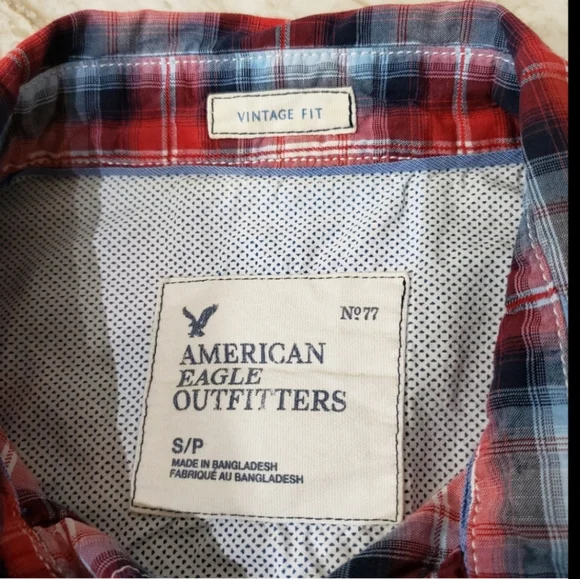 American Eagle Western Shit - Picture 7 of 8